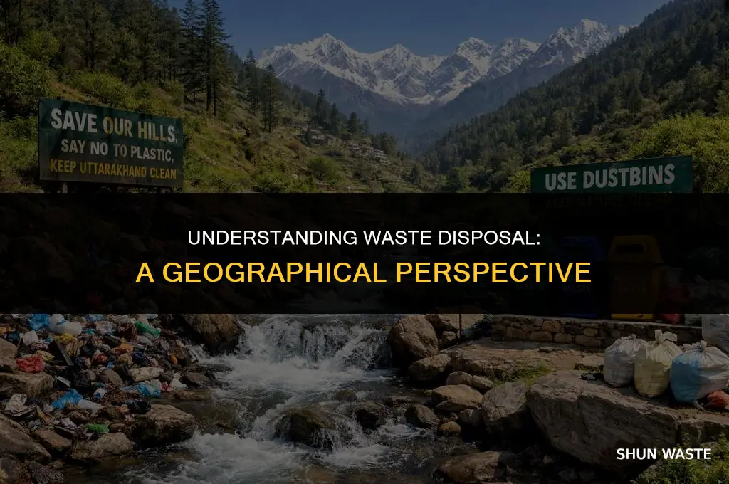 what is the definition of waste disposal in geography