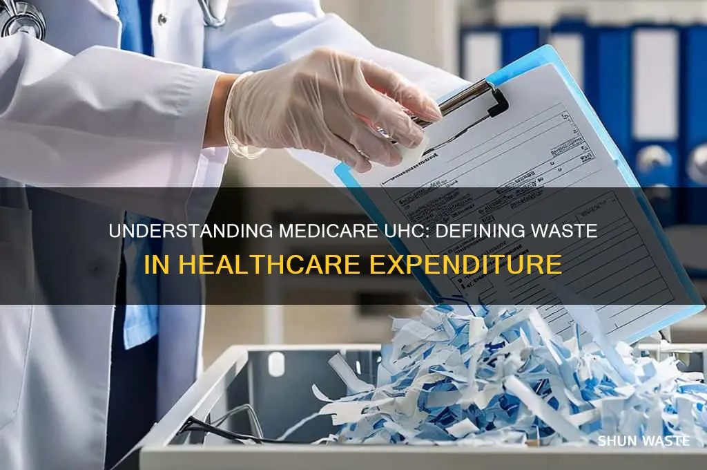 what is the definition of waste in medicare uhc