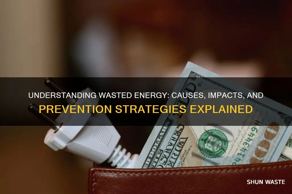 what is the definition of wasted energy