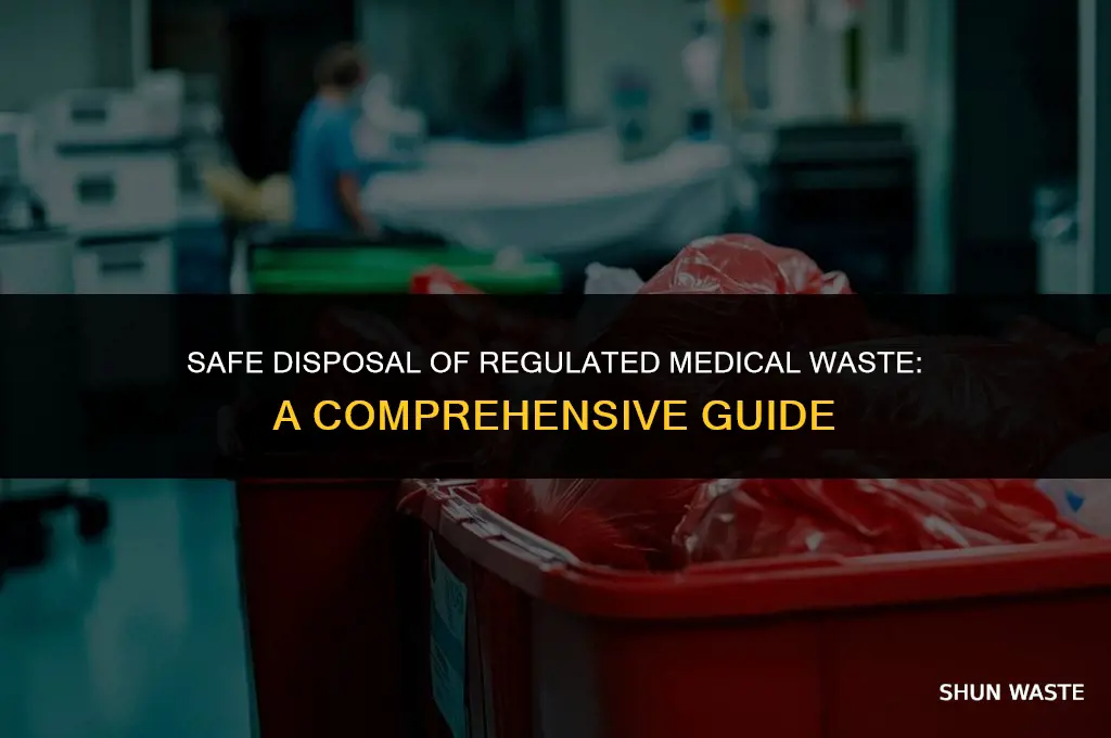 what is the disposal receptacle for regulated medical waste