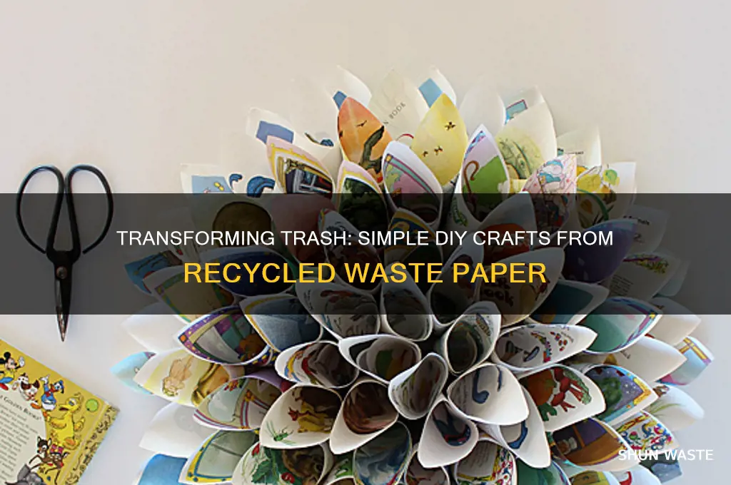 what is the easiest froduct to make from waste paper