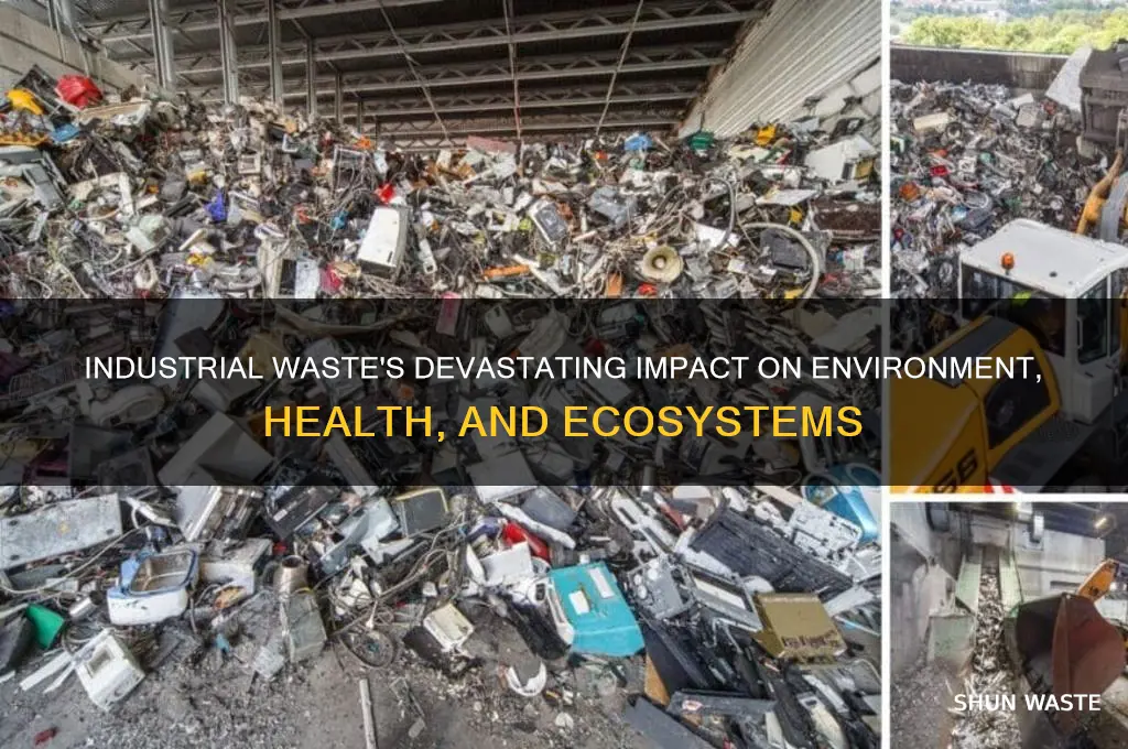 what is the effect of industrial waste