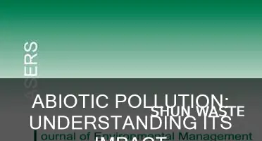 what is the effect of polluting the abiotic environment