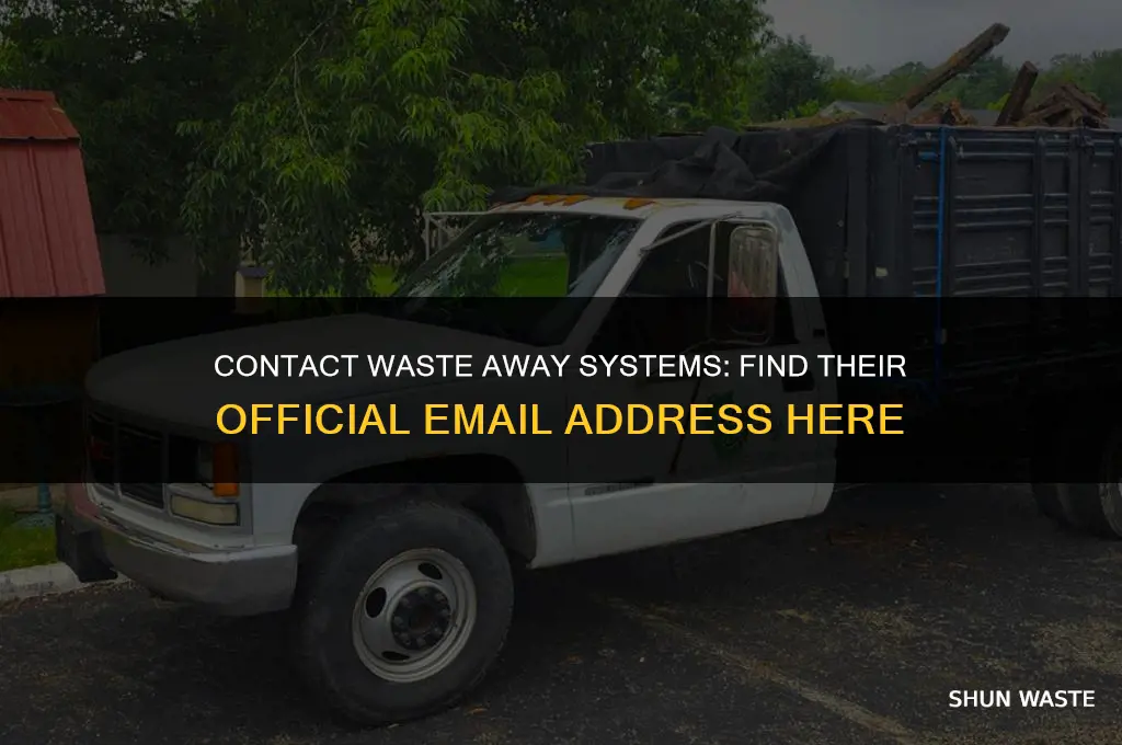 what is the email address for waste away systems