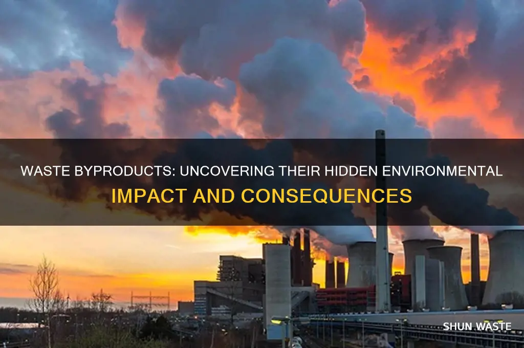 what is the enviormental impact of waste byproducts
