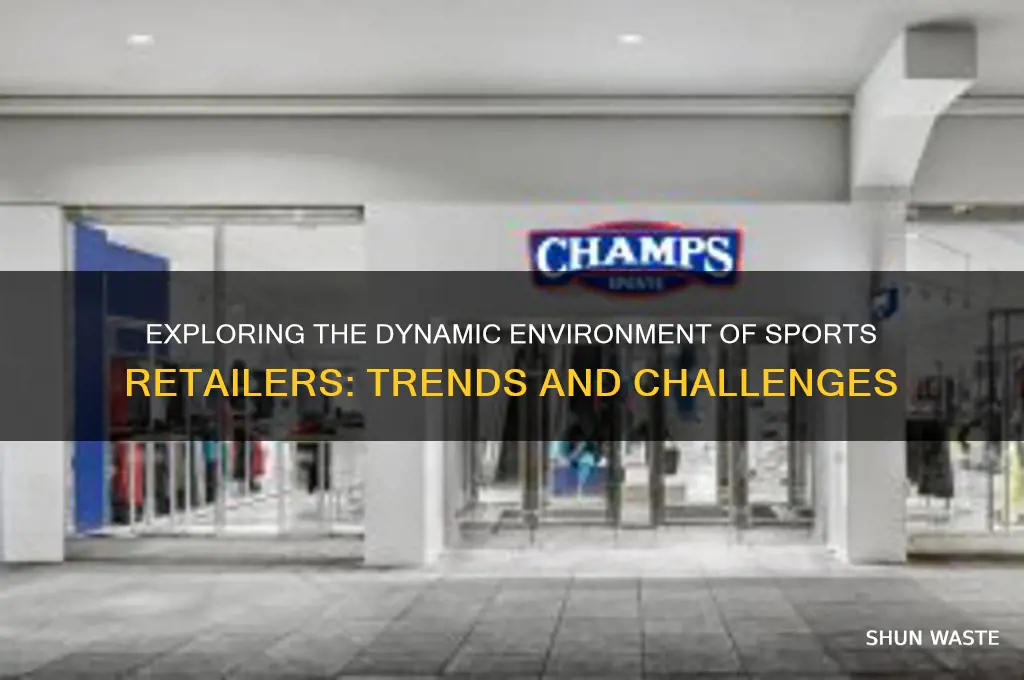 what is the environment that sports retailers work in
