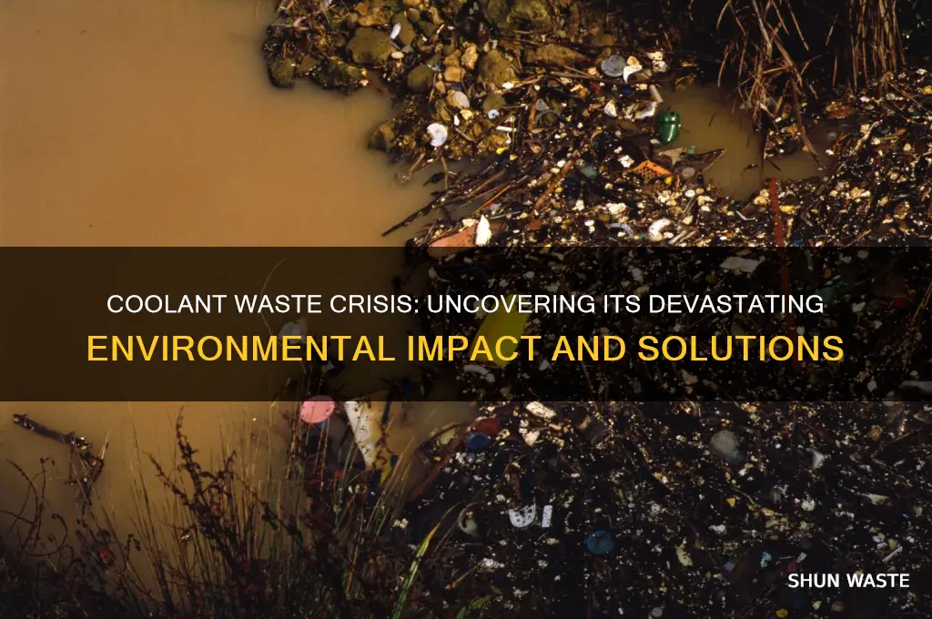 what is the environmental damage from coolant waste