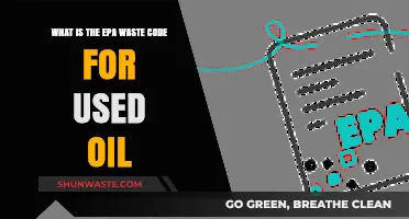 Understanding EPA Waste Codes for Used Oil: A Comprehensive Guide
