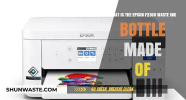 Epson F2100 Waste Ink Bottle Material Composition Explained
