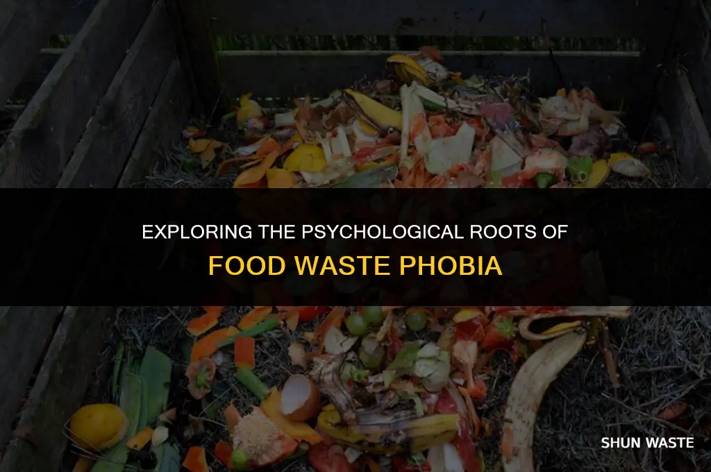 what is the fear of wasting food called