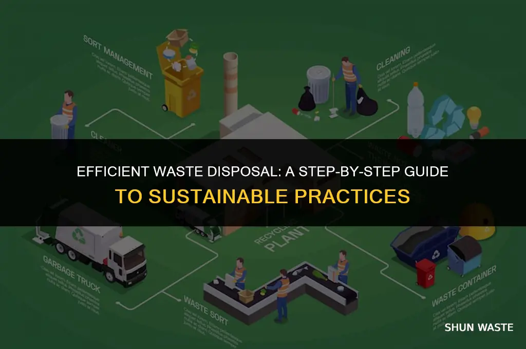 what is the flow of waste disposal