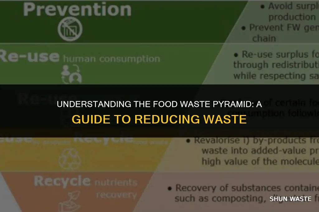 what is the food waste pyramid
