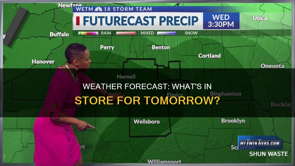 what is the forecast for tomorrow