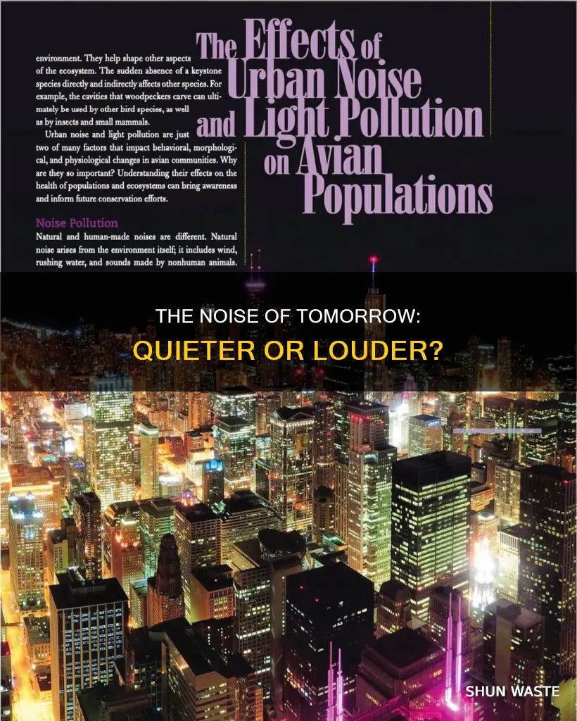 what is the future of noise pollution