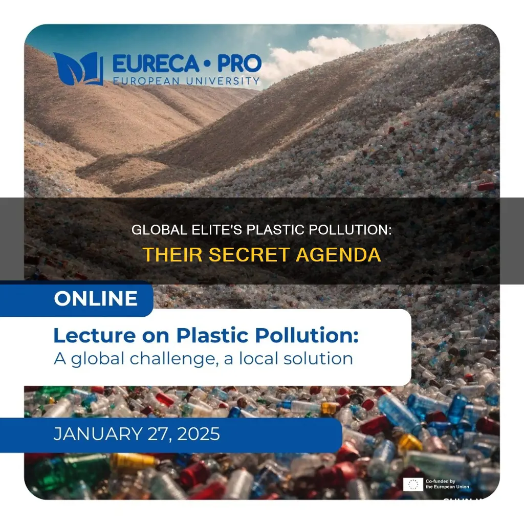 what is the global elites plan for plastic pollution