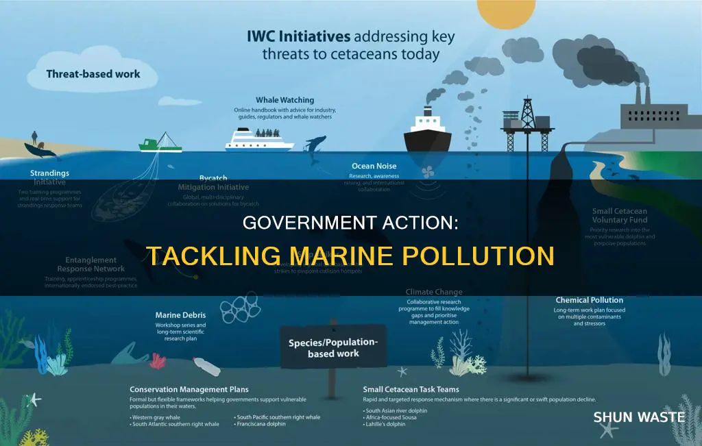what is the government doing about marine pollution