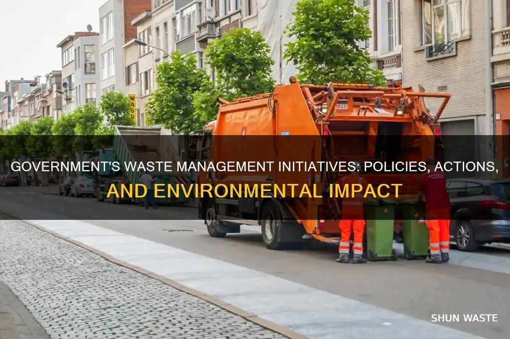 what is the government doing about waste