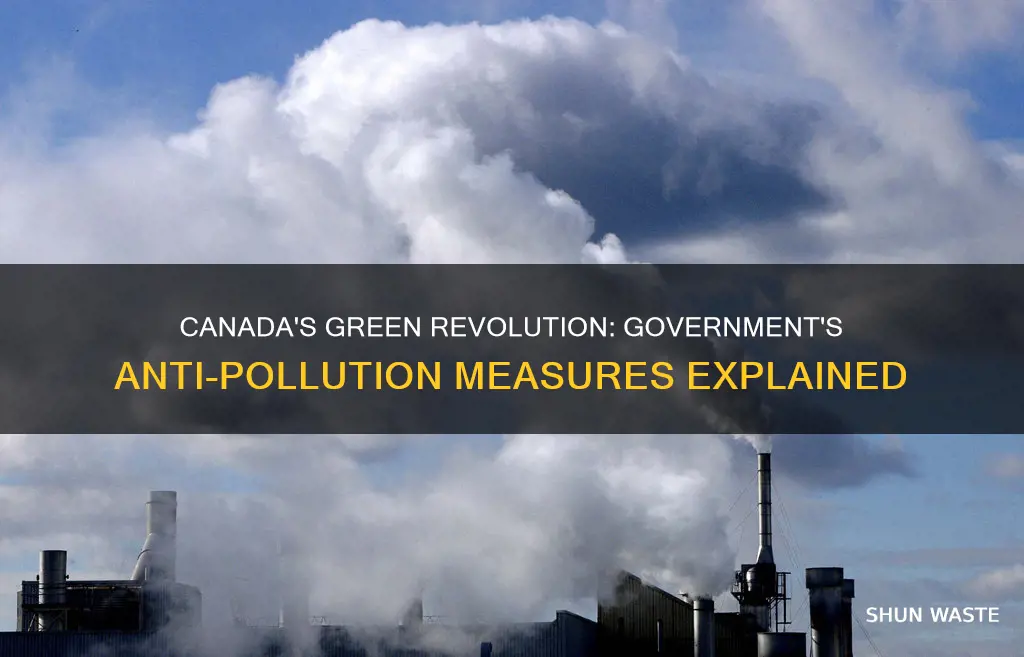 what is the government doing to stop pollution in canada