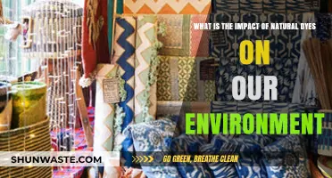 Natural Dyes: Eco-Friendly Alternatives and Their Environmental Impact