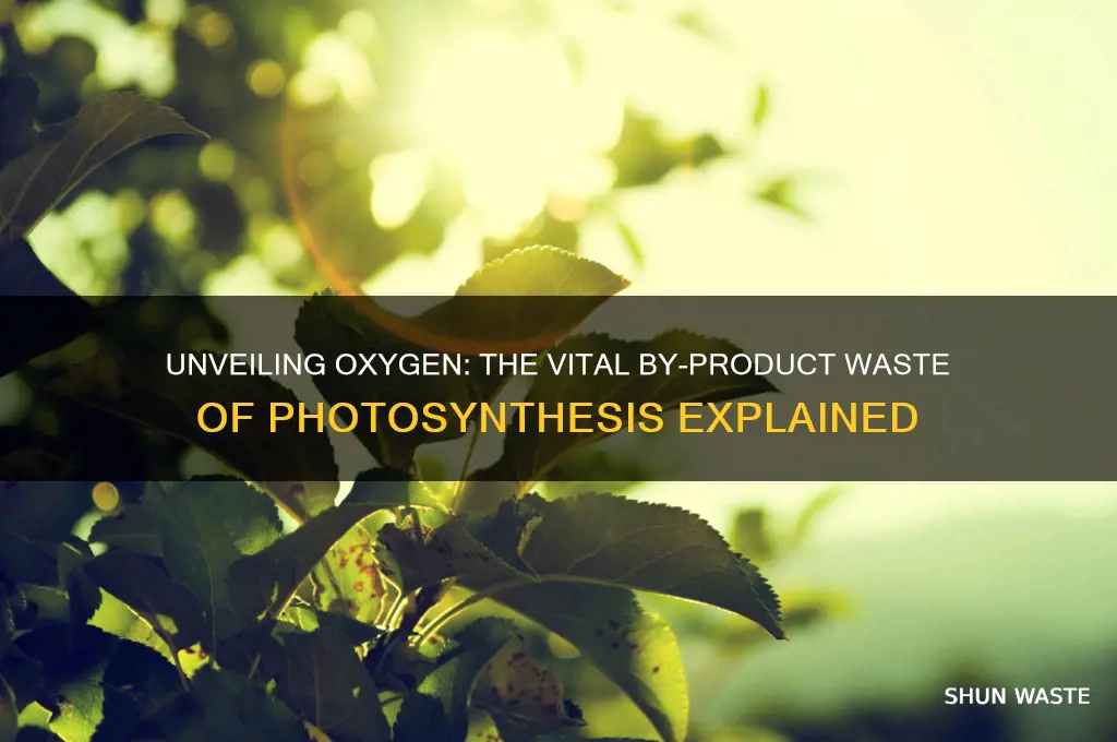 what is the important by-product waste of photosynthesis