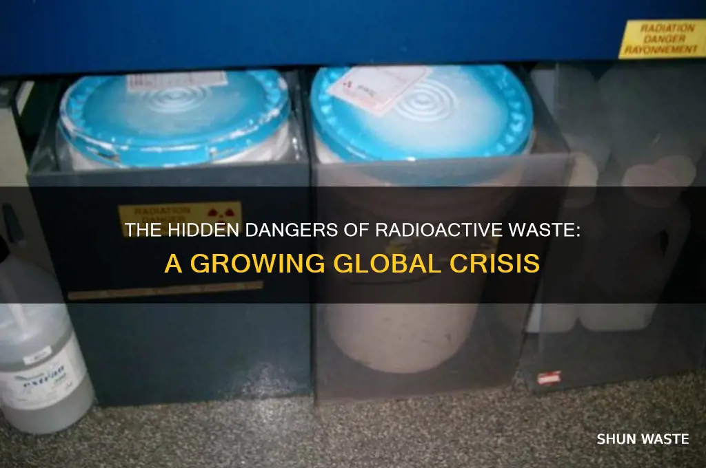 what is the issue with radioactive wast
