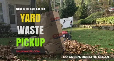 Final Yard Waste Pickup Date: Don't Miss the Seasonal Deadline