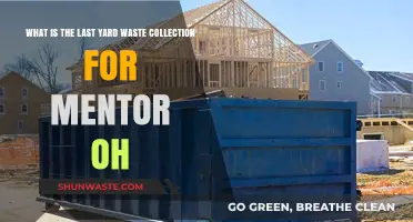 Mentor, OH Yard Waste Collection: Final Pickup Schedule and Tips