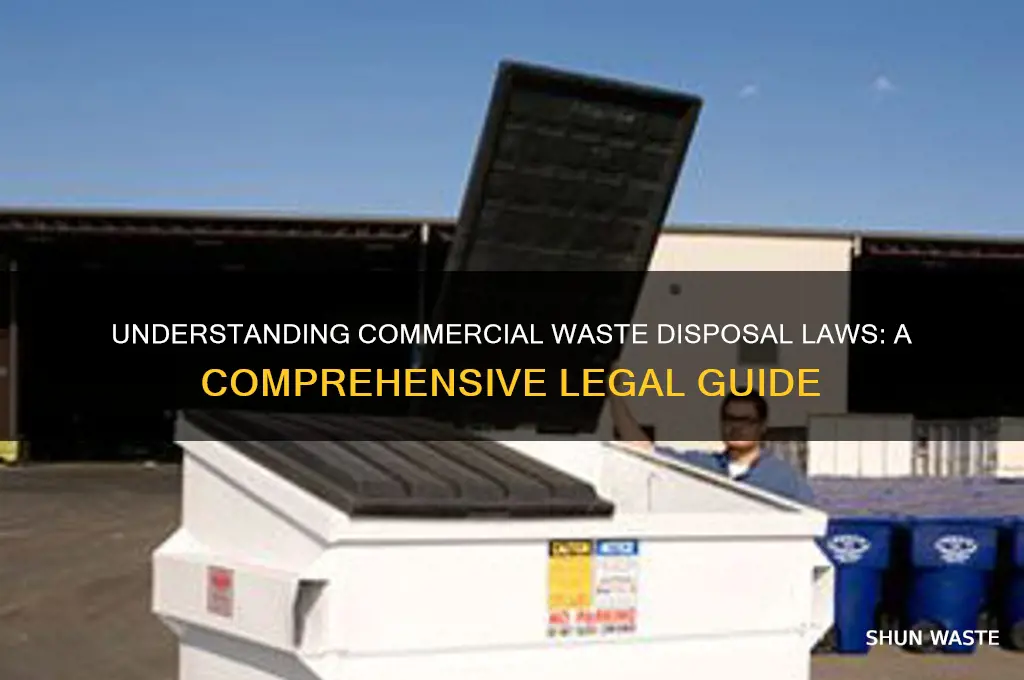 what is the law on commercial waste