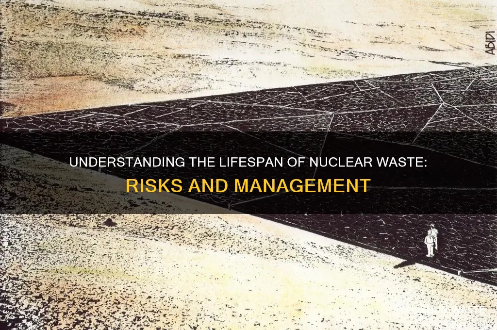 what is the lifespan of nuclear waste