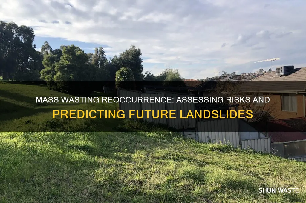what is the likelihood of mass wasting reoccurring