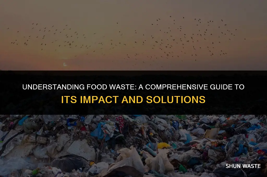 what is the main idea of food waste