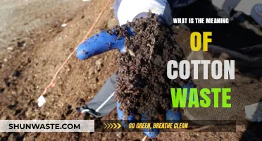 Understanding Cotton Waste: Definition, Impact, and Sustainable Solutions