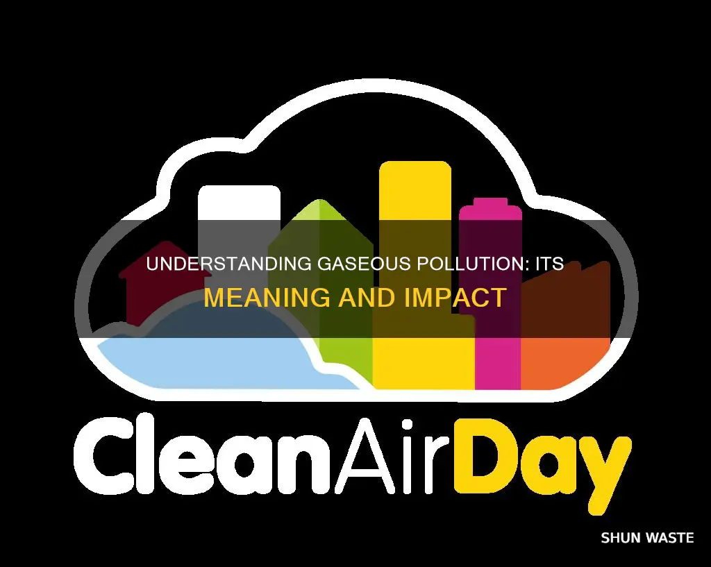 what is the meaning of gaseous pollution