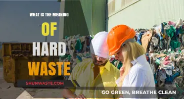 Understanding Hard Waste: Definition, Types, and Proper Disposal Methods