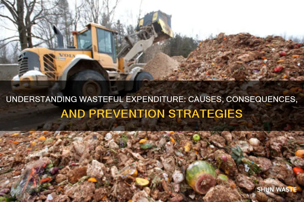 what is the meaning of wasteful expenditure