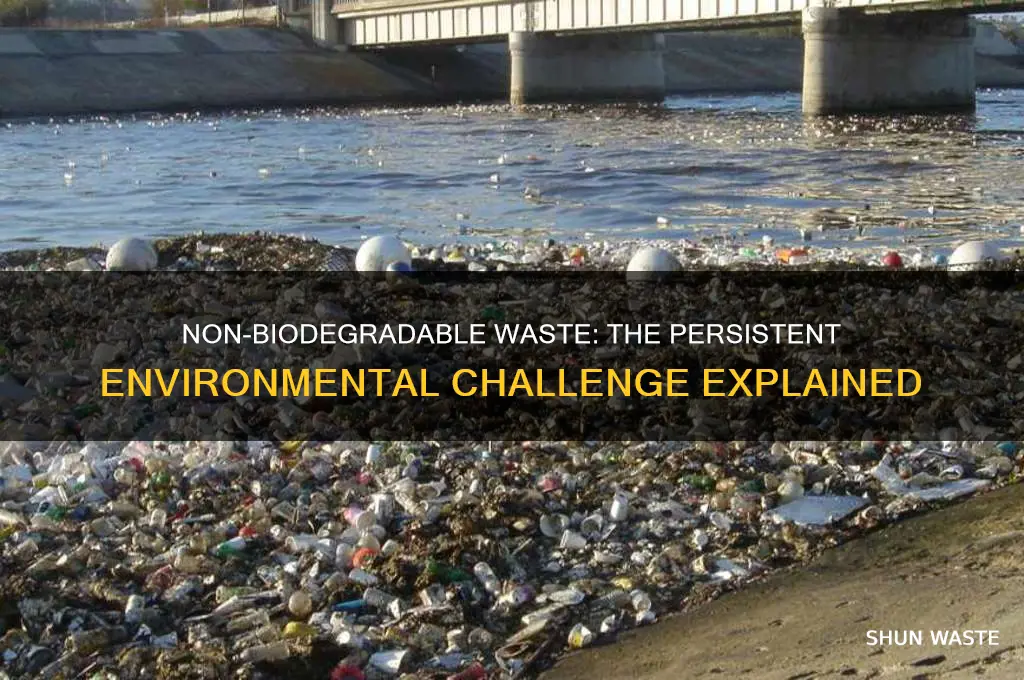 what is the most characteristic feature of non biodegradable waste