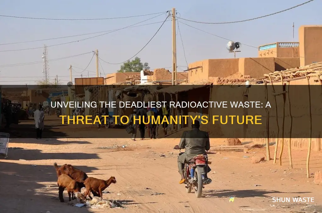 what is the most dangerous radioactive waste