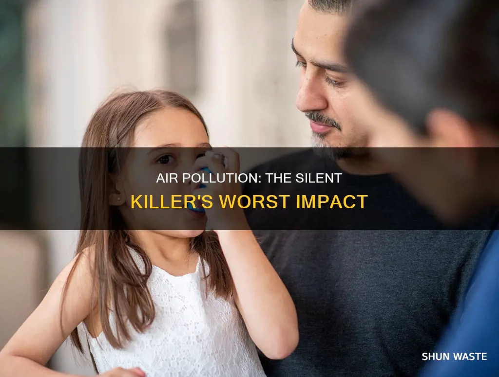 what is the most harmful result of air pollution