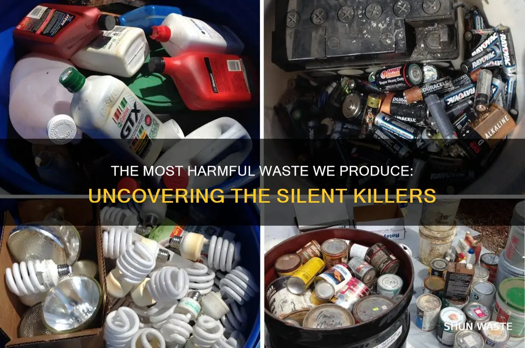 what is the most harmful waste we produce