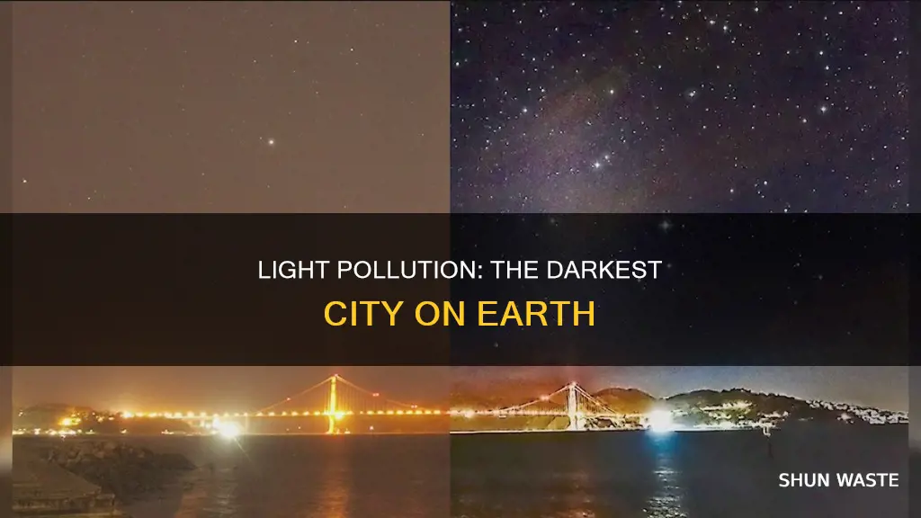 what is the most light polluted city