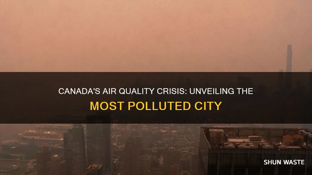 what is the most polluted city in canada