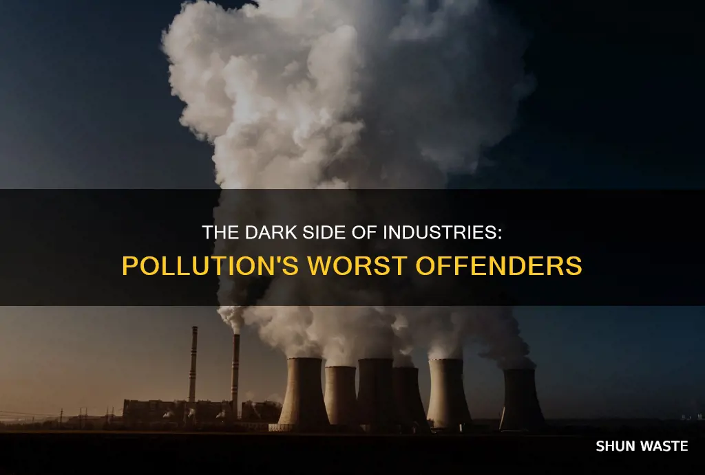 what is the most polluted industry