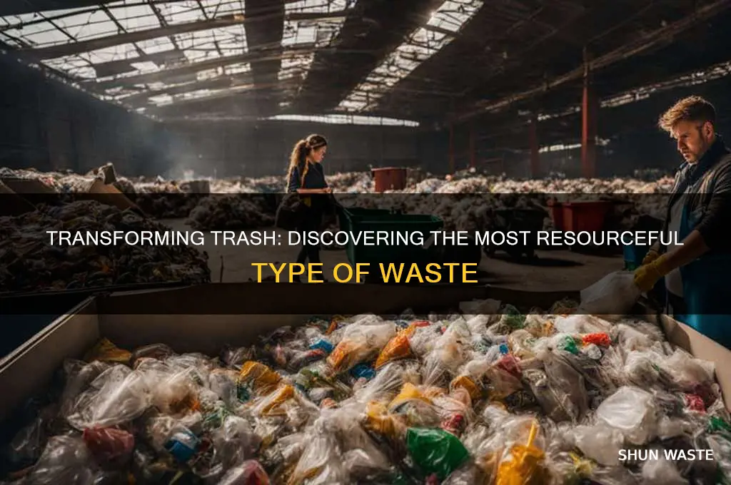 what is the most resourceful type of waste