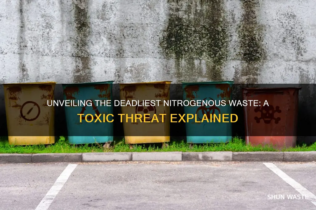 what is the most toxic nitrogenous waste