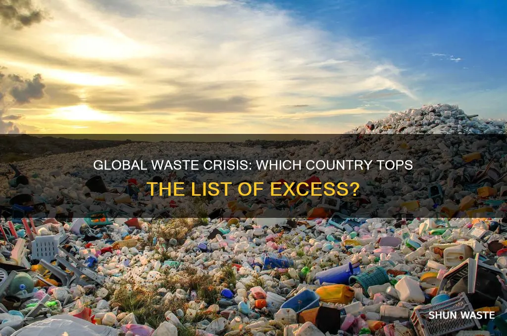 what is the most wasteful country in the world