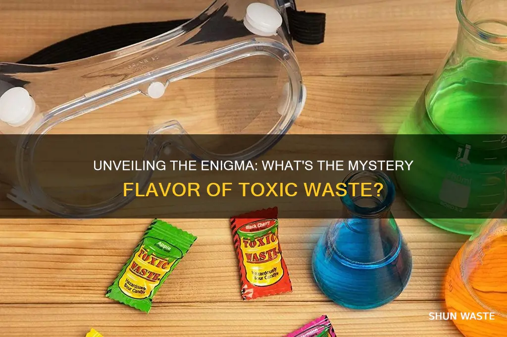 what is the mystery flavor of toxic waste