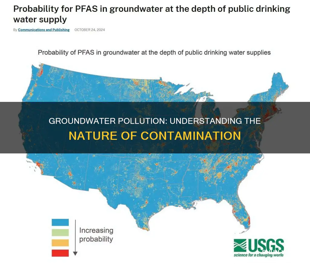 what is the nature of groundwater pollution