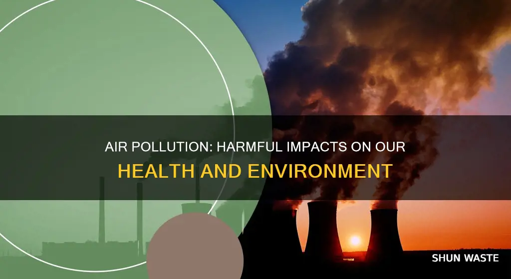 what is the negative effects of air pollution