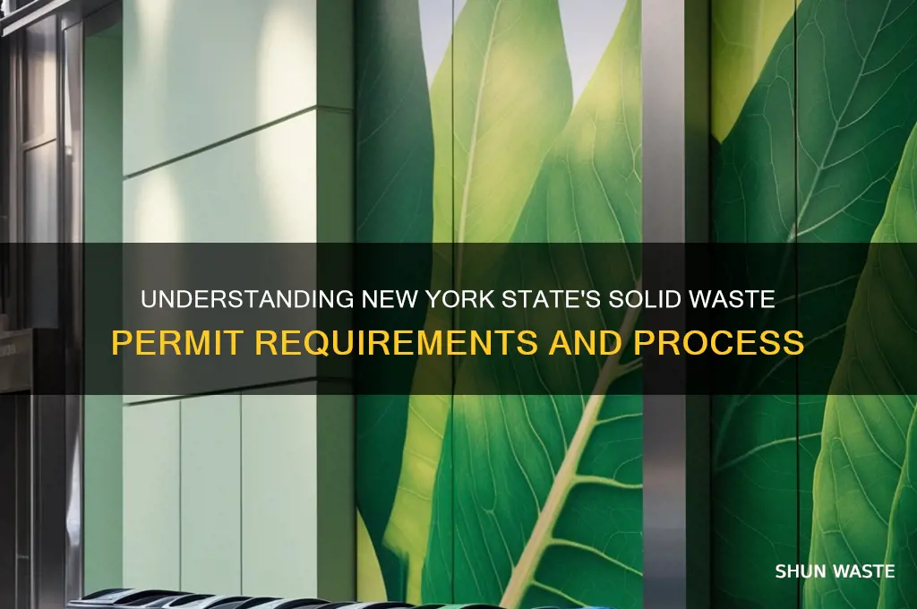 what is the new york state solid waste permit