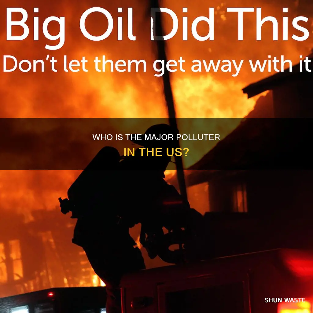 what is the number one polluter in the us